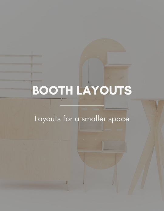 5x5 Booth Layout; Navigating a Small Space