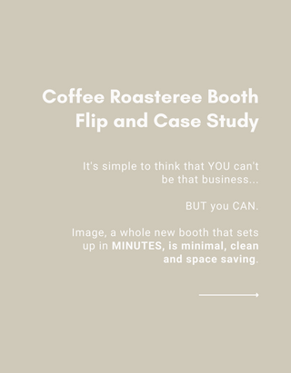Coffee Roasters Booth Transformation