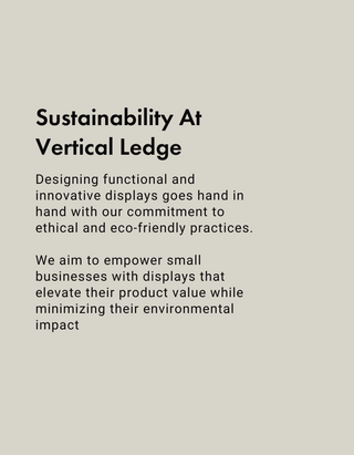 Sustainability at Vertical Ledge: Building a Low-Impact Company