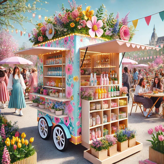 Spring Into Action: Pop-Up Mobile Carts for Spring Activations in 2025