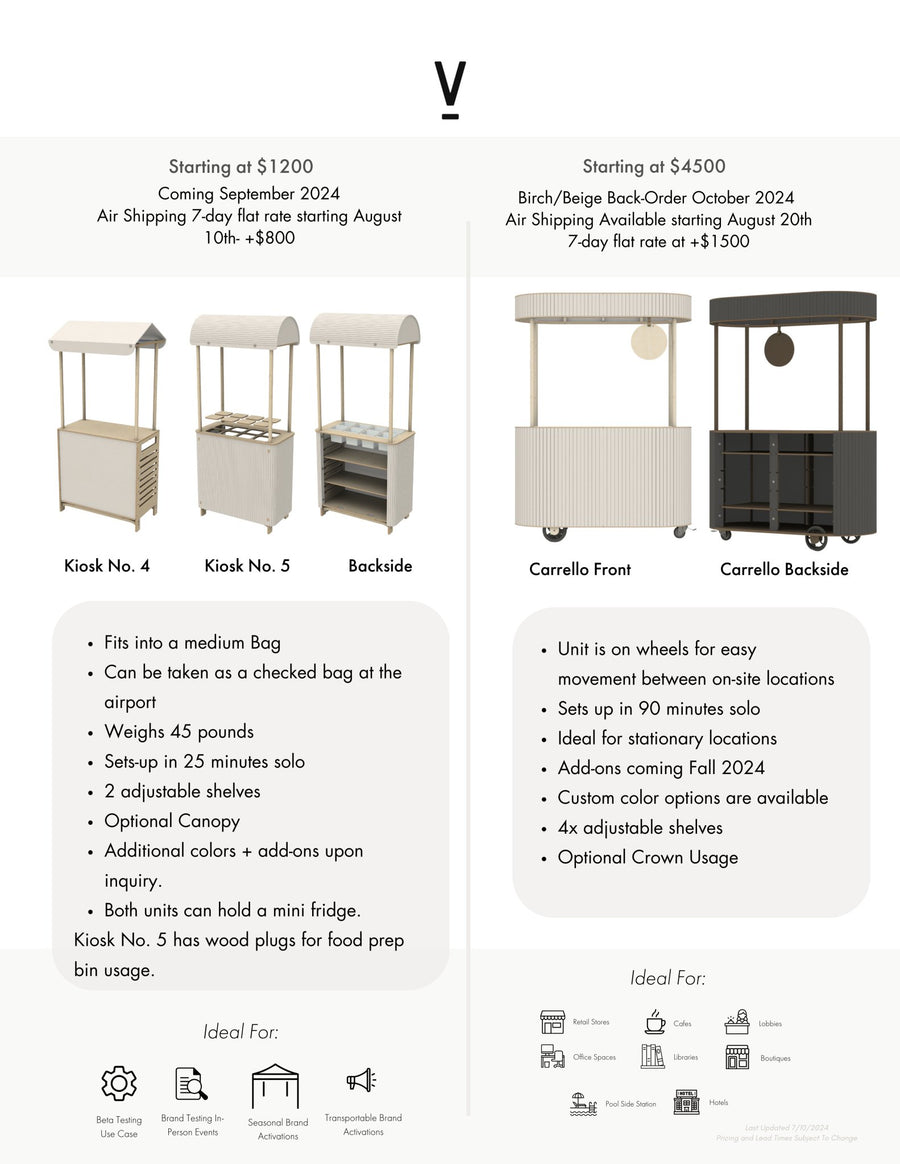 Carrello 2.0 (Précommande fin avril 2024)